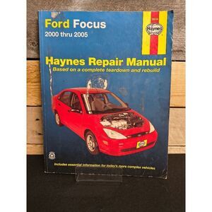 Haynes Ford Focus 2000-2005 Haynes Manual 38034